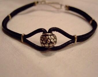 Leather Bracelet "Elf was asleep"