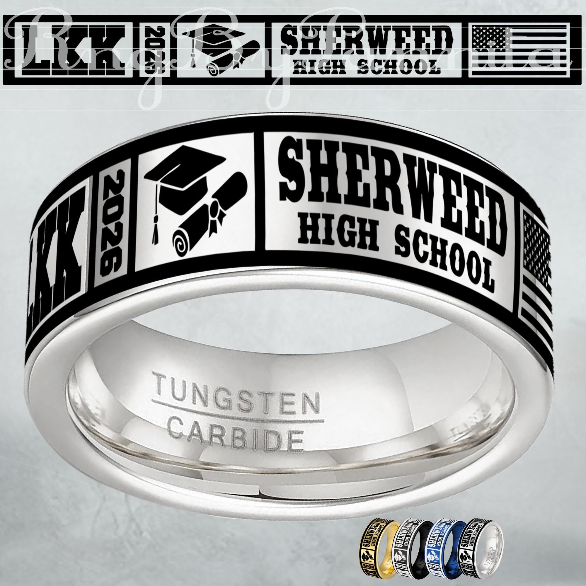 High school class ring - Etsy 日本