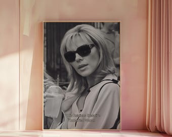 Sex And The City Poster, Iconic SATC Print, Samantha Jones Print, Retro Wall Art, TV Series Poster, Chic Wall Decor, SATC Memes Wall Art