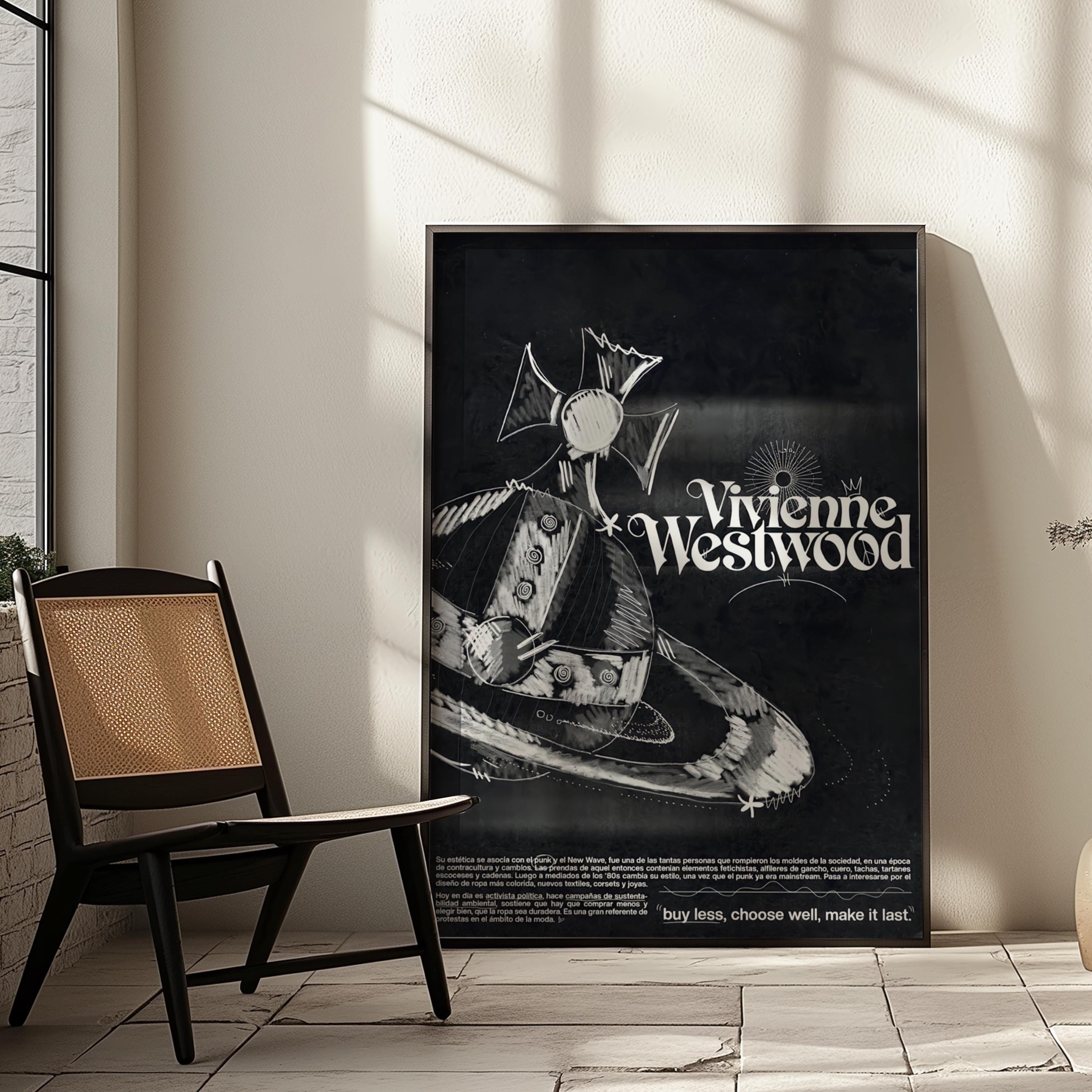 アートポスター ヴィヴィアン・ウエストウッド ミュージアムポスター アートポスター ヴィヴィアン・ウエストウッド ミュージアム