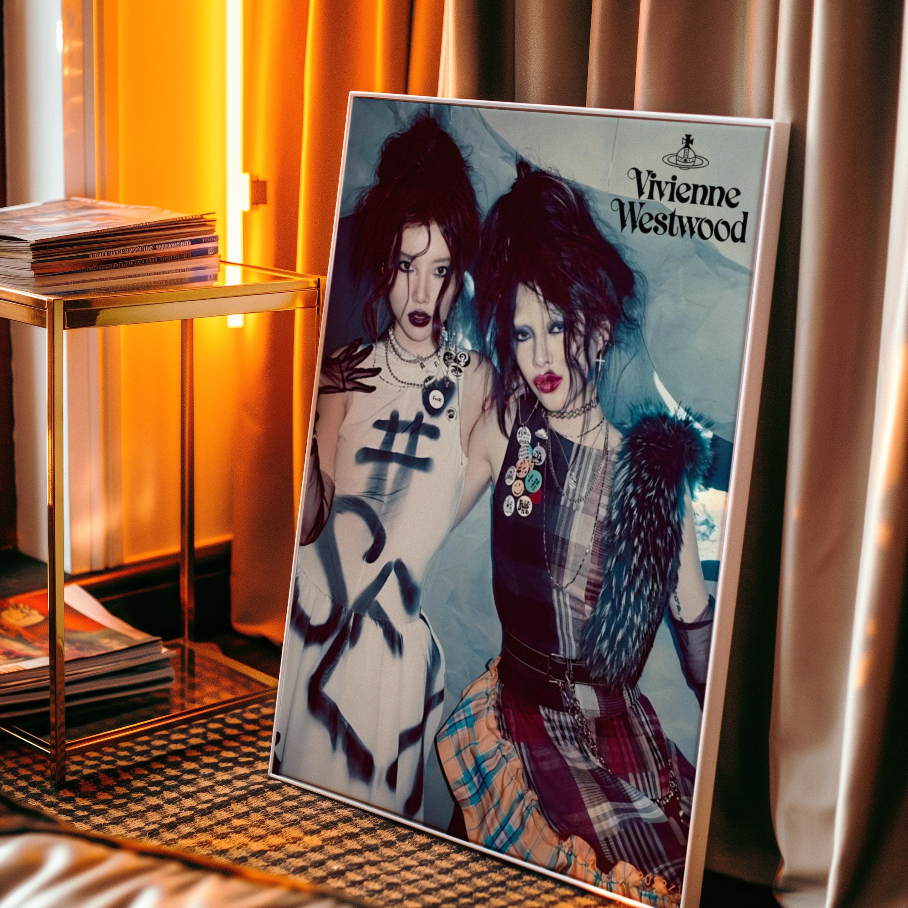Vivienne Westwood Poster, Fashion Magazine Wall Art, Vintage