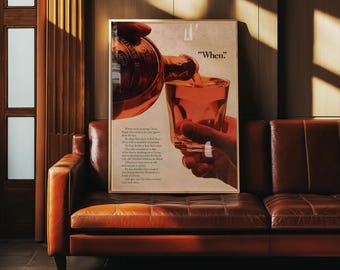 Vintage Chivas Regal Scotch Whisky Advertising Mirror – 12 Year