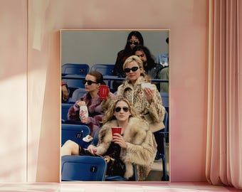 Sex And The City Poster, SATC Print, Carrie Bradshaw, Samantha Jones, Iconic Wall Art, Retro Print, TV Series Poster, Chic Wall Decor