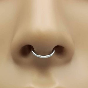 Clicker ring Septum Piercing Septum Ring Septum Piercing Nose Septum Piercings Septum Piercing Small Septum Piercing Jewlery Septum Jewelry
