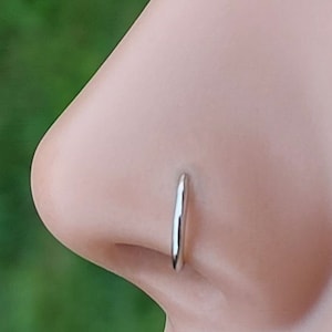 Surgical titanium nose ring best sale