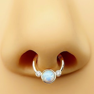 Septum Piercing Small 14K Gold Septum Ring jewelry Septum Piercings Septum Piercing Nose Septum Piercing Jewlery Septum Jewelry Septum Rings
