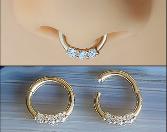 Septum Piercing 14K Gold Septum Ring Septum Piercings Septum Piercing Nose Septum Piercing Small Septum Piercing Jewlery Septum Jewelry