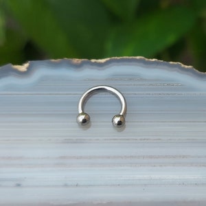 Titanium Septum Piercing Septum Ring Septum Piercing Nose Septum Piercings Septum Piercing Small Septum Piercing Jewlery Septum Jewelry image 5