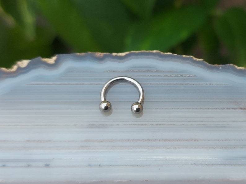 Titanium Septum Piercing Septum Ring Septum Piercing Nose Septum Piercings Septum Piercing Small Septum Piercing Jewlery Septum Jewelry image 5