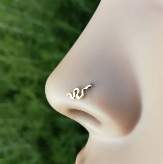 14k Rose Gold Fake Septum Ring | Free Spirit | patapatajewelry