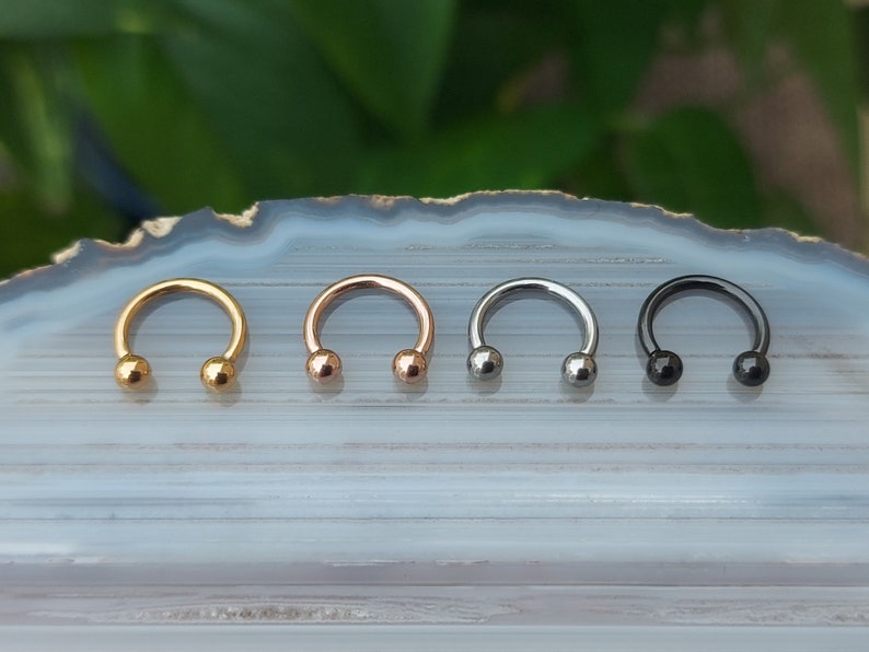 Titanium Septum Piercing Septum Ring Septum Piercing Nose Septum Piercings Septum Piercing Small Septum Piercing Jewlery Septum Jewelry image 2