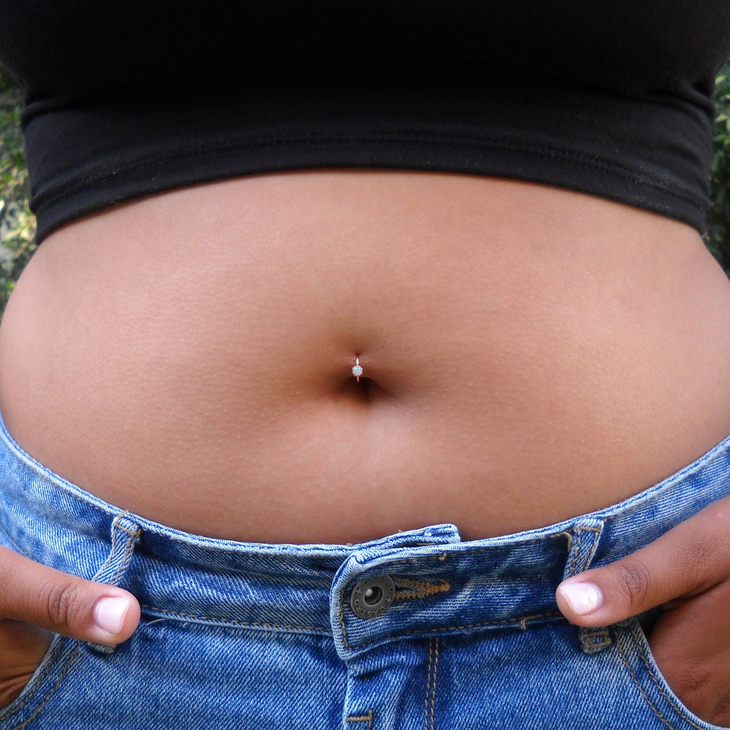 Belly On Ring Hoop Zoom