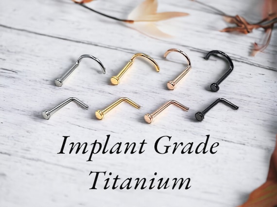 20 gauge titanium nose stud deals