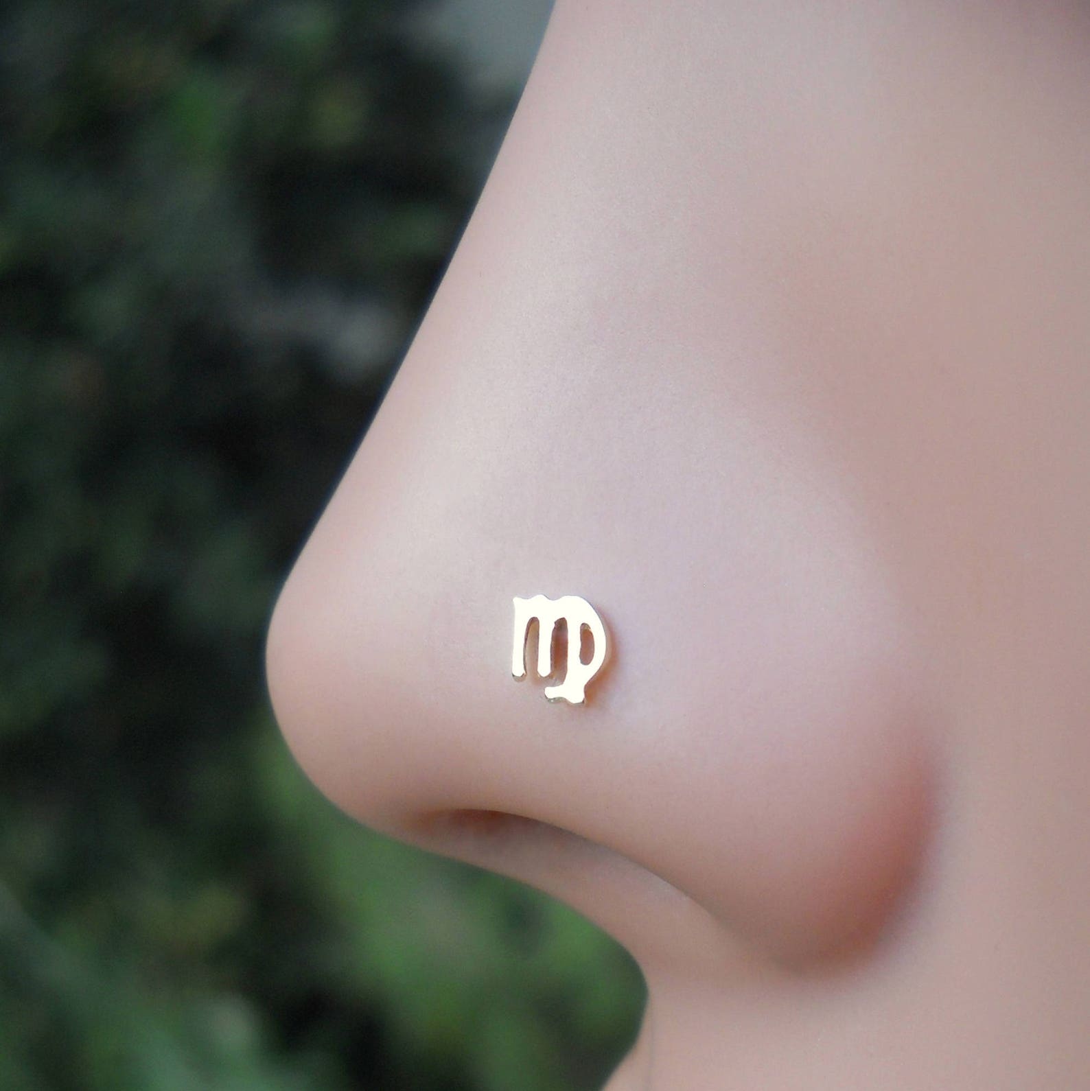 Zodiac Nose Ring Nose Stud Tragus Earring Cartilage Etsy