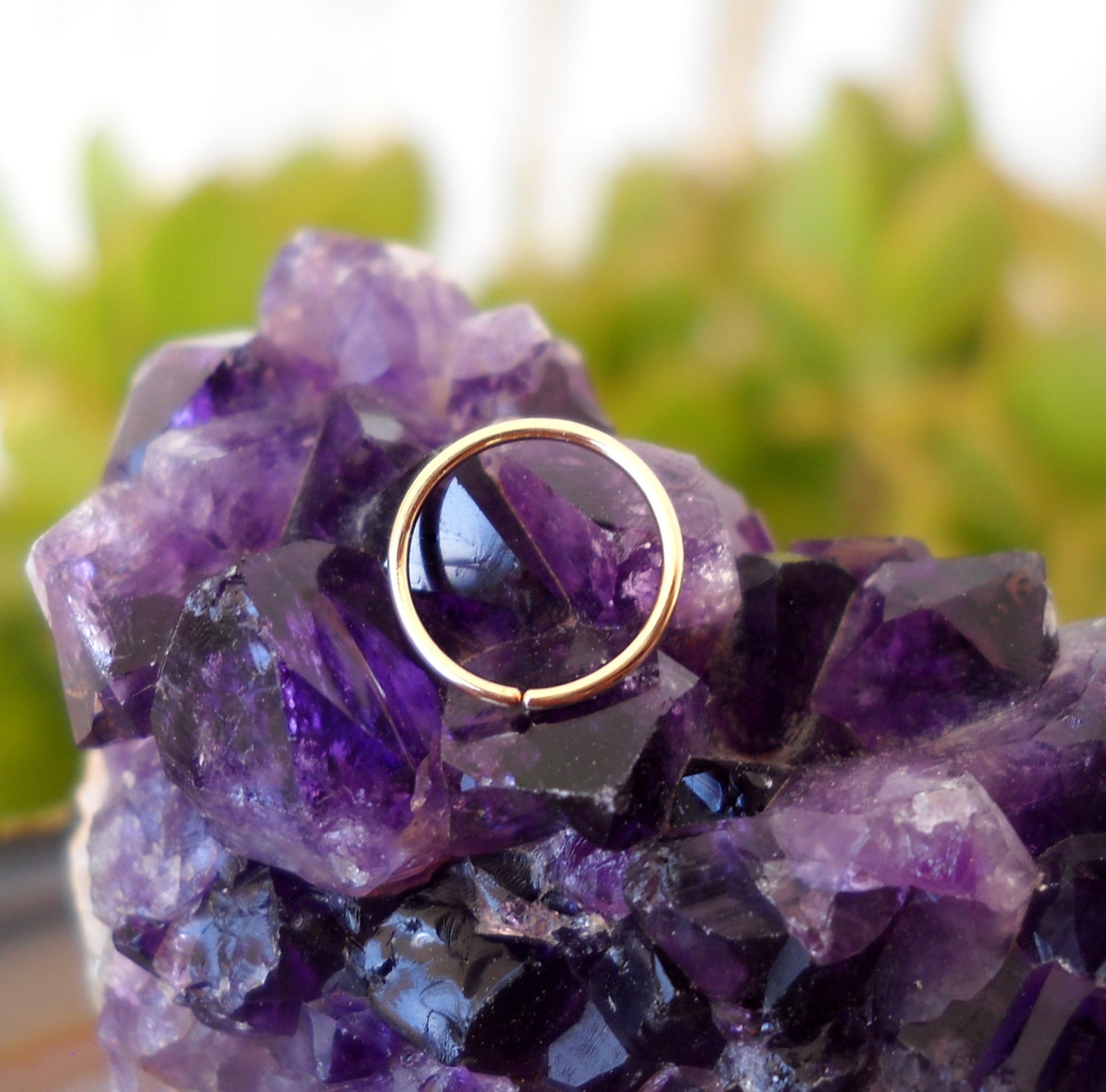 14K Solid Gold Tragus Earring Helix Earring Tragus Etsy