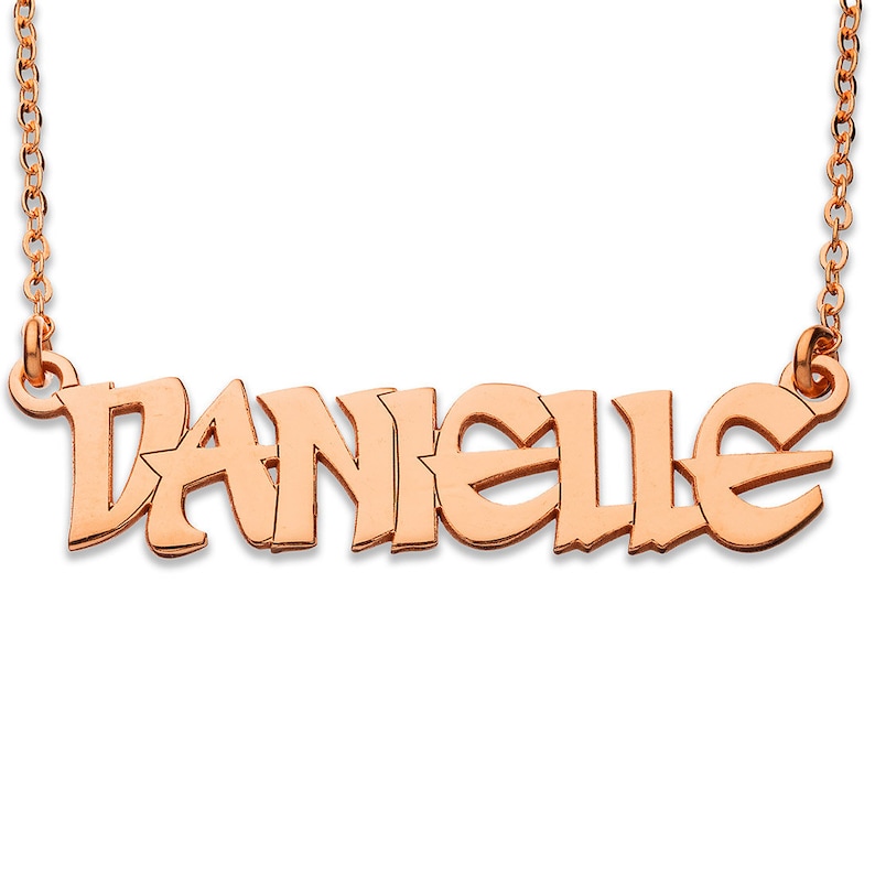 Custom Name Necklace Nameplate Necklace Personalized Name Jewelry Personalized Name Necklace Name Necklace