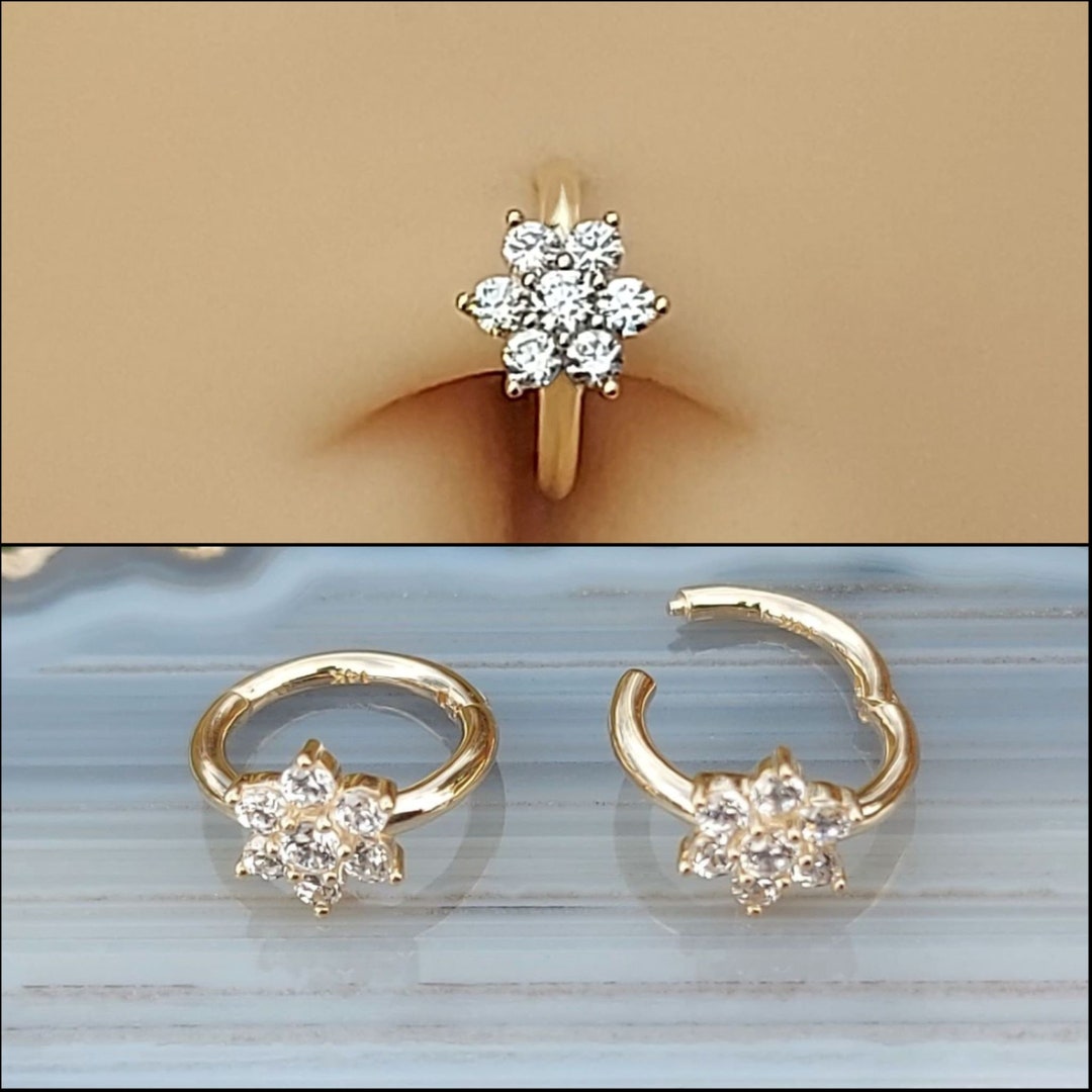★ wing bling★ 14k daily cubic piercing Wing Bling Earrings Jewelry Discovery 💎