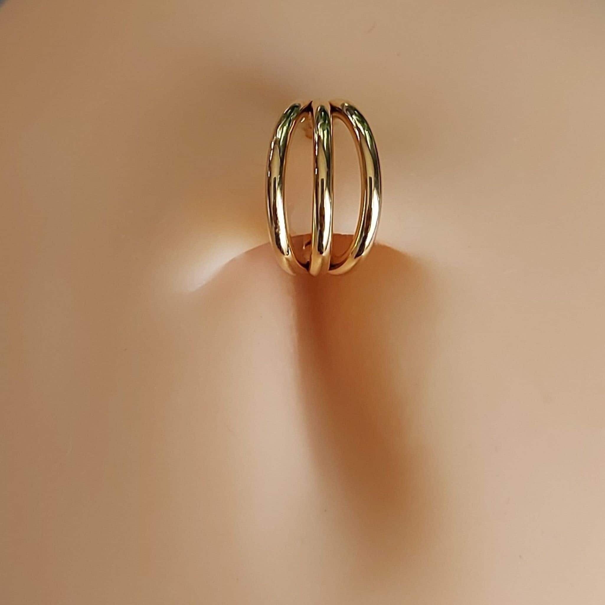 Titanium Belly Button Body Piercing Button Belly Button Piercing Rings Body Piercings Navel Belly Button Navel Ring Belly Ring Button