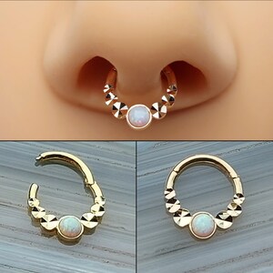 Septum Piercing Small 14K Gold Septum Ring jewelry Septum Piercings Septum Piercing Nose Septum Piercing Jewlery Septum Jewelry Septum Rings