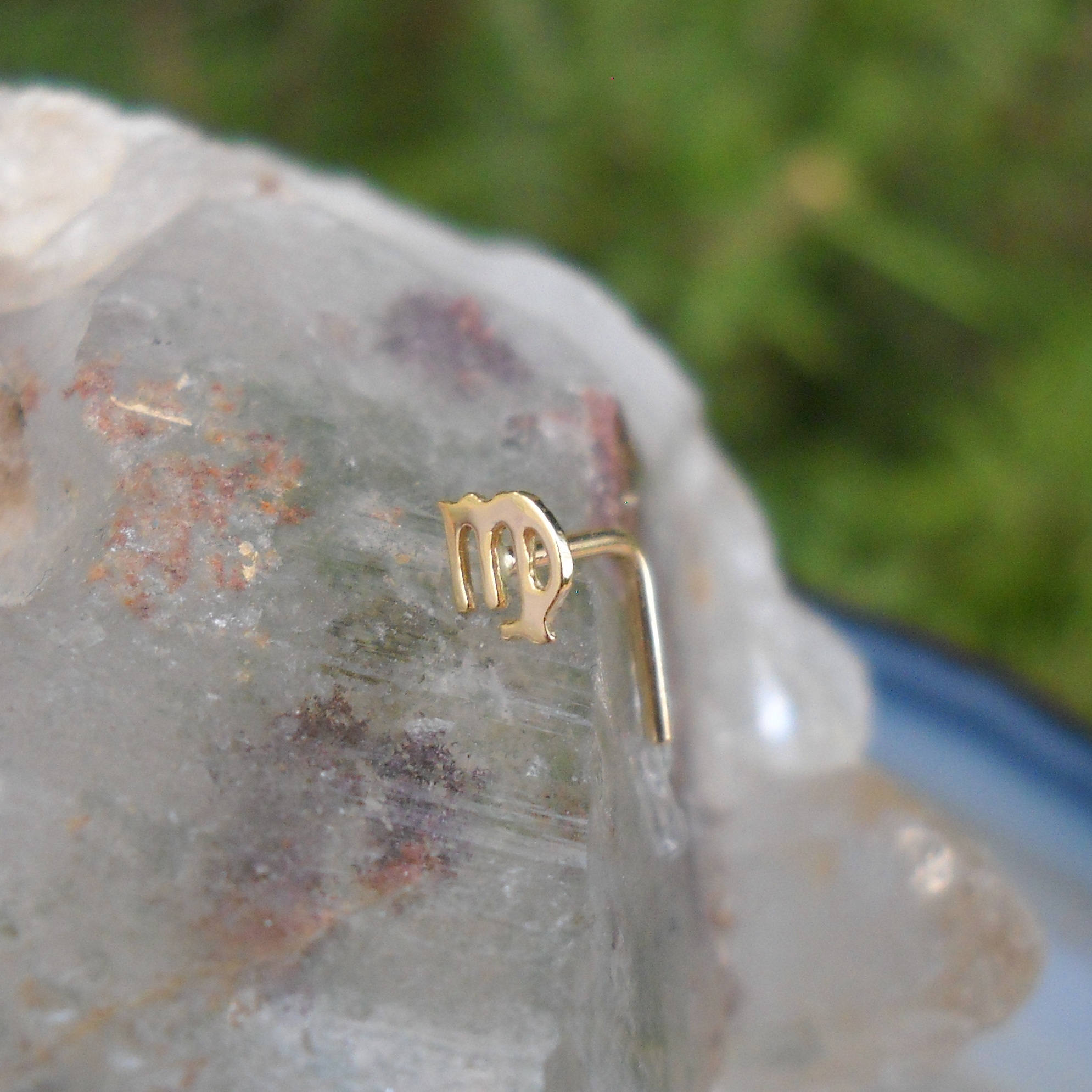 Zodiac Nose Ring Nose Stud Tragus Earring Cartilage Etsy Israel