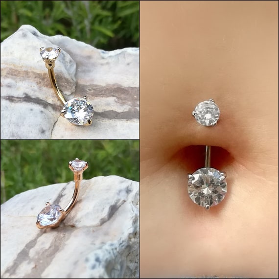 Belly Button Body Piercing Button Belly Button Piercing Rings Body  Piercings Navel Belly Button Navel Ring Belly Ring Button Surgicl Steelcz 