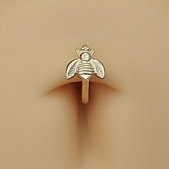 Bee belly ring sale