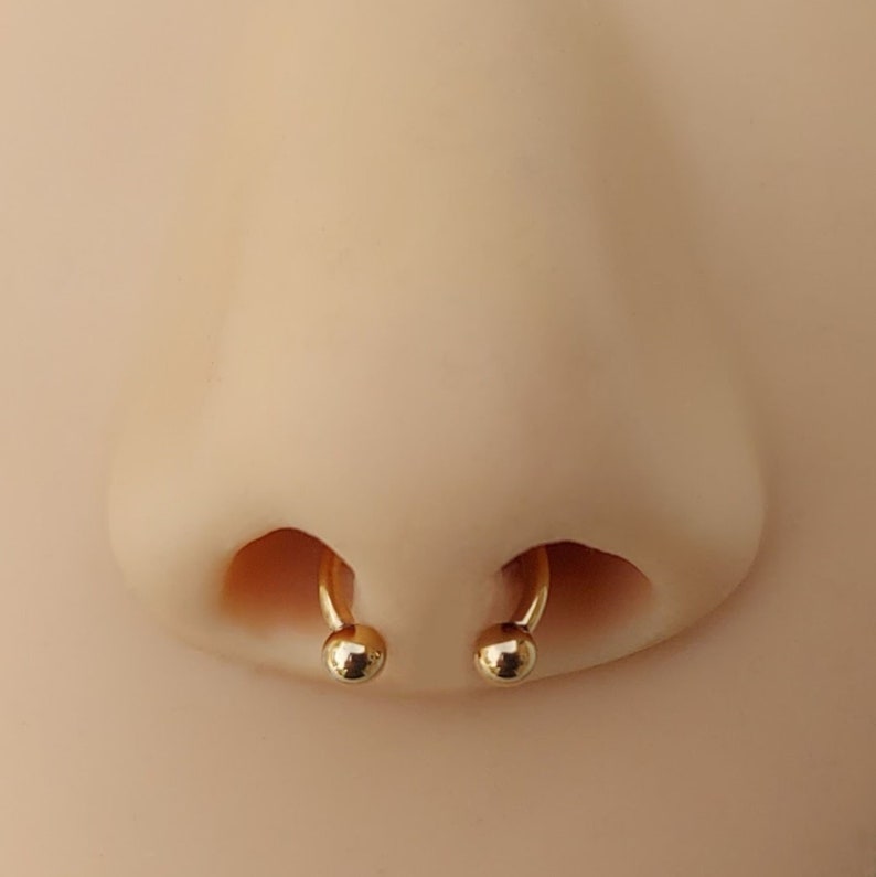 Titanium Septum Piercing Septum Ring Septum Piercing Nose Septum Piercings Septum Piercing Small Septum Piercing Jewlery Septum Jewelry image 8