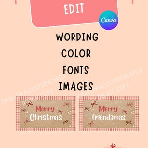 Christmas Banner Templates Bundle | Editable Canva Files (Digital Download) image 2