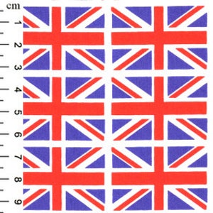 Union Jack fabric, yardage, British flag, Union Jack flag, UK flag, UK quilting fabric, Coronation, Kings coronation, Royal family,