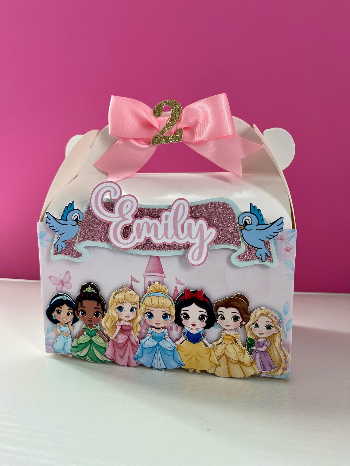 Princess Gable Box Little Princess Gable Box | Personalized Birthday Party Favor | Custom ...