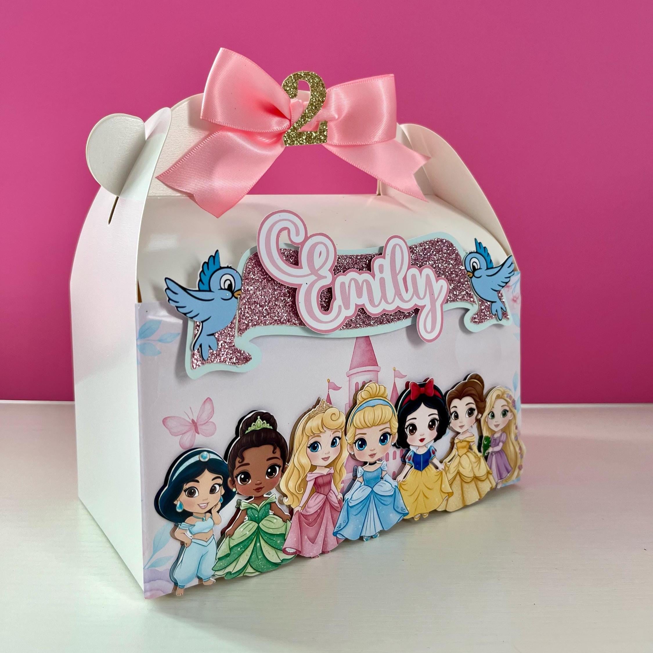 Princess Gable Box Little Princess Gable Box | Personalized Birthday Party Favor | Custom ...
