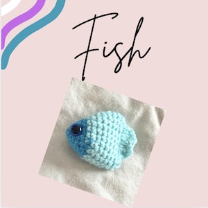 Beginner Crochet Fish Pattern | PDF Tutorial