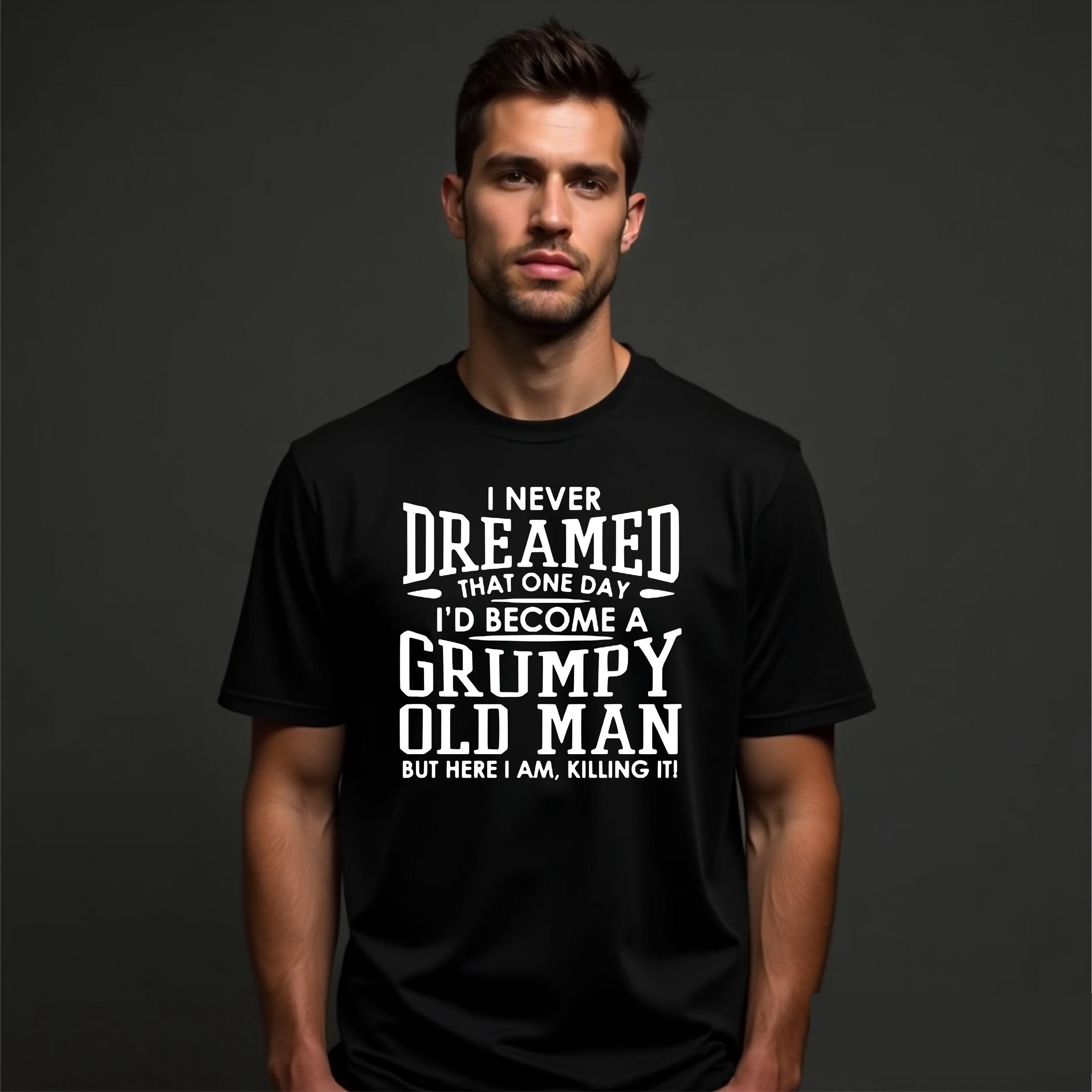 Galaxy Tees Maglietta divertente da uomo, con scritta I Never