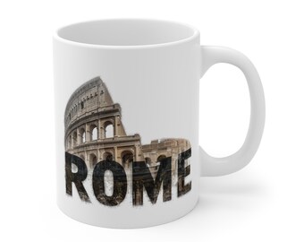 Caneca do Coliseu de Roma: Lembrança da Itália
