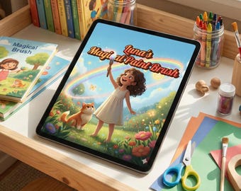 Kids Digital Storybook PDF • Luna’s Adventure • Printable Children’s Reading Book