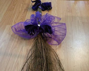 Wedding Broom-Purple Reign