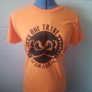 Light Orange One Tribe Wakanda Fitted T-Shirt