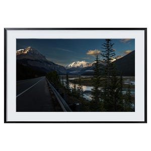 Canadian Rockies Photo Print: Icefield Parkway Mountain Landscape