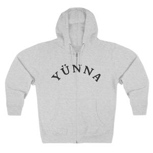 Unisex Zip Hoody