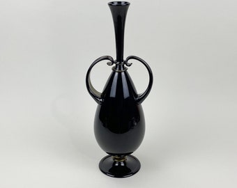 Michael J Schunke Nine Iron Studio Neo-Classical Glass Vase