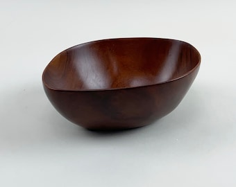 Paul Gephardt Hand-carved Milo Wood Bowl Hawaii Fine Craft