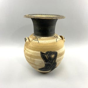 Jennifer Gardiner Ceramic Urn With Lugs North Carolina