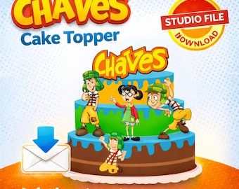 Chaves taarttopper – Studiobestand voor snijmachines | Direct per e-mail te verzenden
