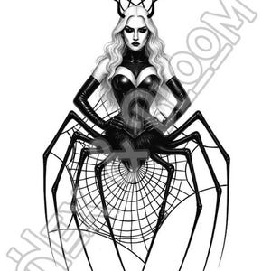 Noctis Arachna - Tattoo Design Digital Download