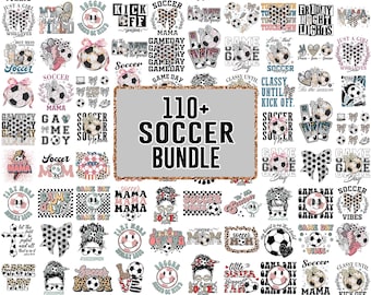 110+ Fußball png bündel Fußball-Mama nur ein Mädchen, das Fußball-unkie Spieltag liebt retro Leopard kokett Shirt-Designs