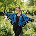 Monarch Butterfly Crochet Pattern PDF Oversized Winged Sweater Crochet Cardigan Gift For Crocheter DYI Nature Fashion Digital Download