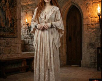 beige renaissance dress Amazon.com: Zhitunemi Renaissance Costume Women Dress: Medieval Costumes for Women Renaissance Dresses