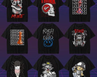 Sneaker Design Bundle Vol 2: 100 PNG's, Jordan, DTF, Vector, Tshirt, Digital Prints