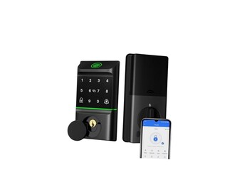SturdīyCover Weather-Resistant Protective Housing For August Smart Lock Keypad - Black Outdoor Cover 8 thumbnail image