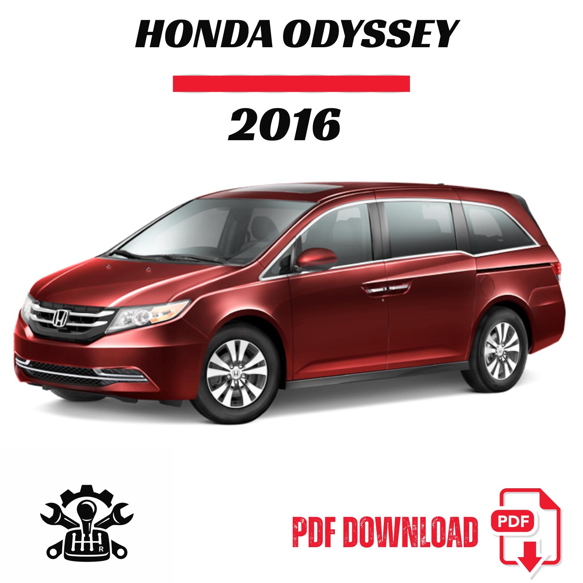 Honda Odyssey Manual - Etsy